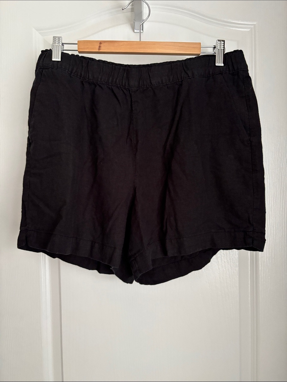 Women's Black Casual Pull-On Shorts 2/$15